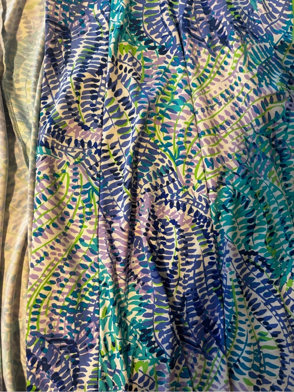 Women's Blue Multi-Print Swim Cover-Up by Lilly Pulitzer size s/m